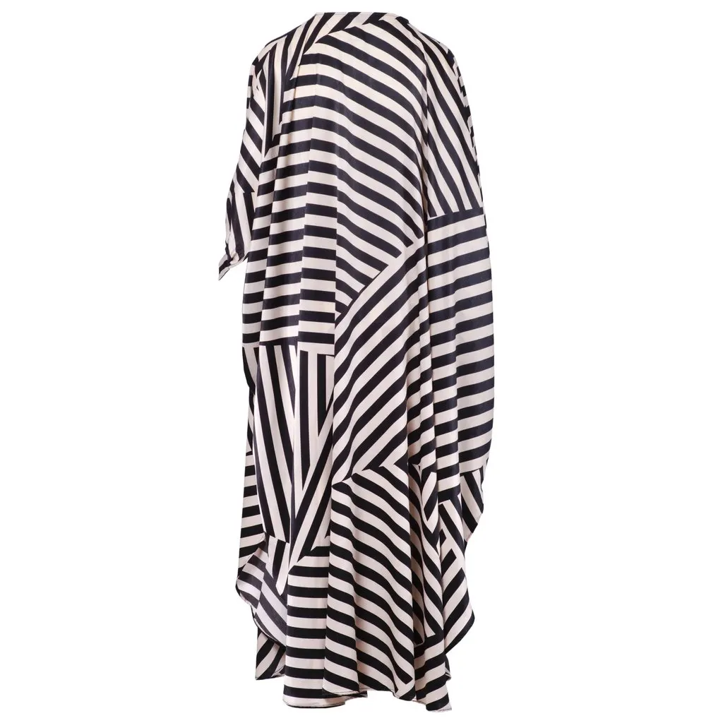 Unsigned Sultana Kaftan - '10s MultiColor Good - Inside View