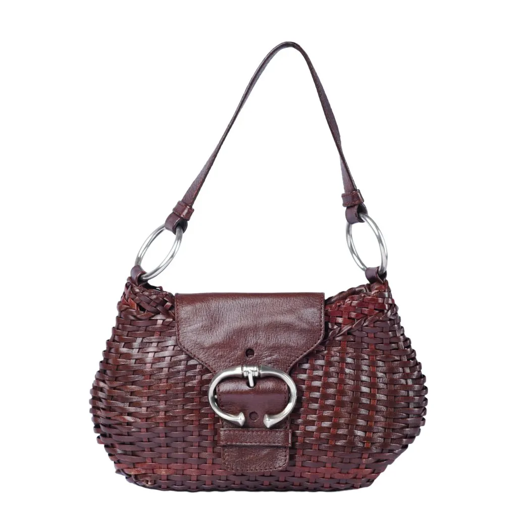 Prada Brown Leather Bag - '10s Brown Leather Good - Front View