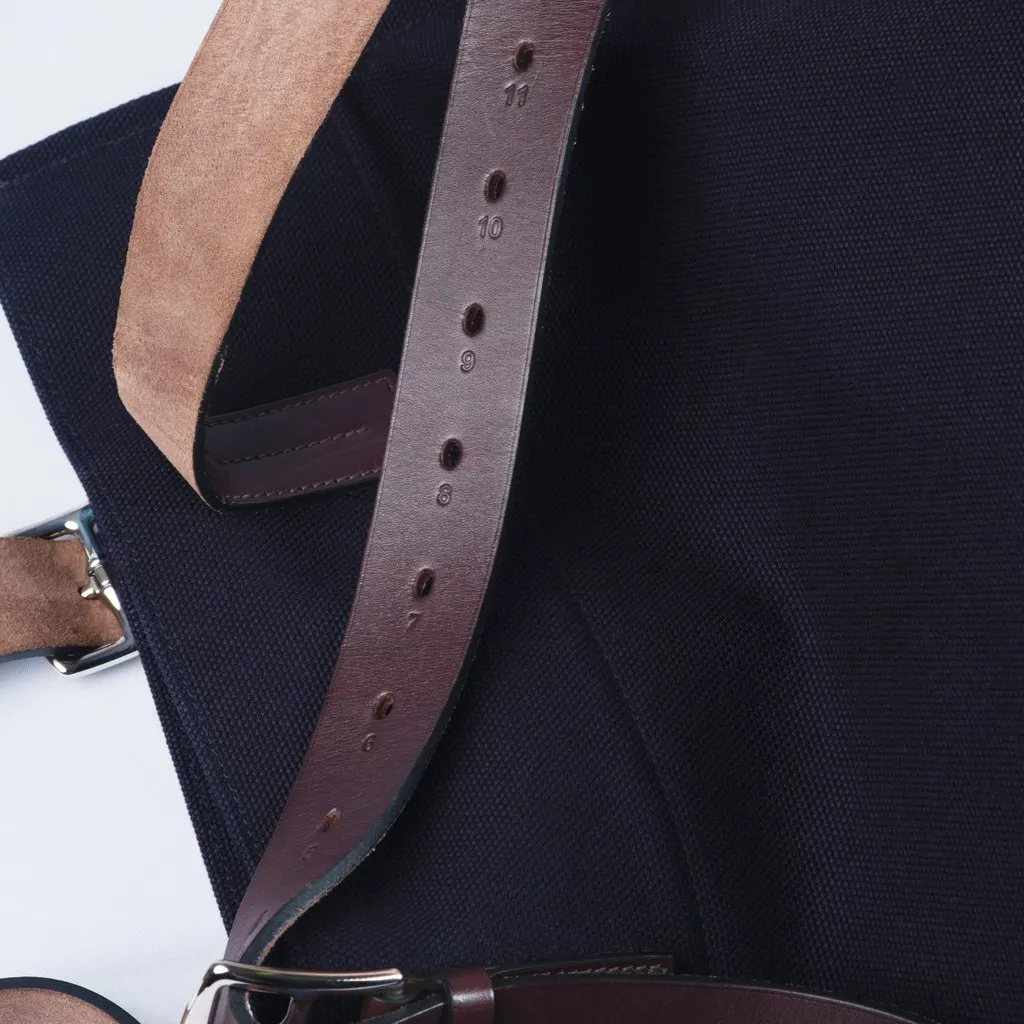 Hermès Toile Etrivière Shopping Tote - '10s Blue Canvas Good - Box View