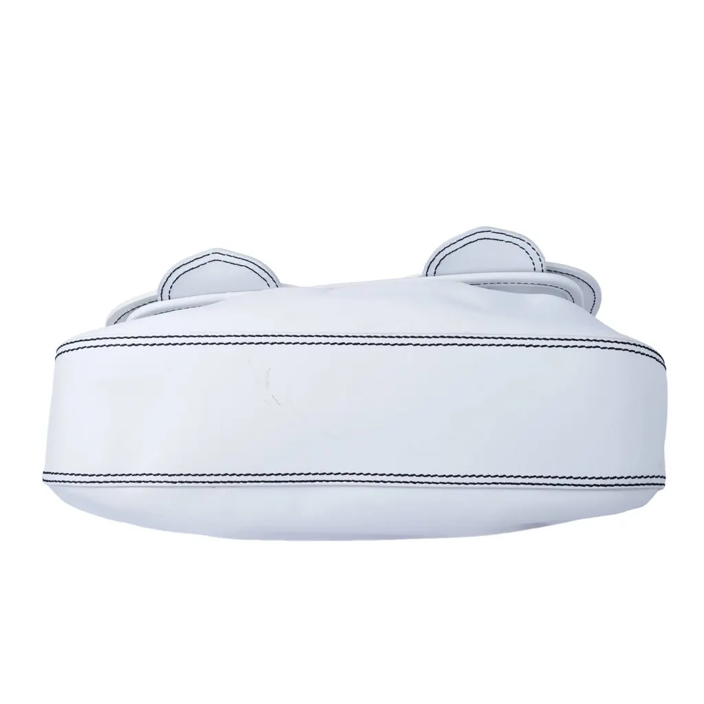 Fendi Buckle Shoulder Bag - '00s White Leather Good - Box View