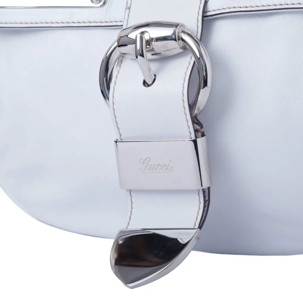 Gucci Romy Messenger Bag Leather -'10s White Leather Good - Box View