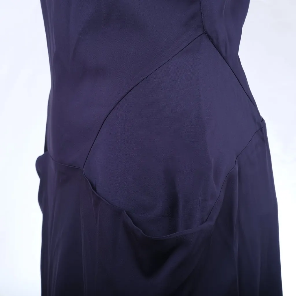 Vivienne Westwood Label Structured Crepe Midi Dress - '10s Red Good - Box View