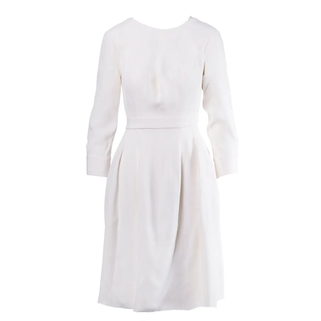 Vivienne Westwood A-Line Midi Dress with Three-Quarter Sleeves - '10s