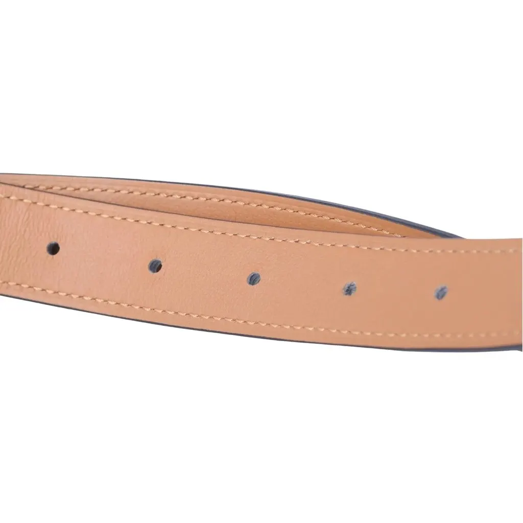 Hermès Médor Belt in Vert d’Eau Matte Alligator with Palladium Hardware - '10s Red Leather Good - Box View
