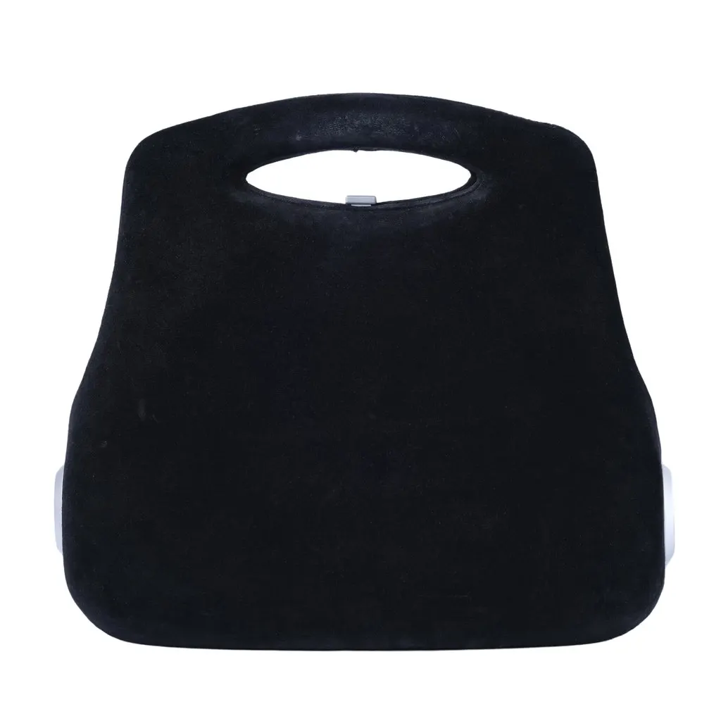 Chanel Black Suede Millennium 2005 Bag - '00s Black Suede Good - Front View
