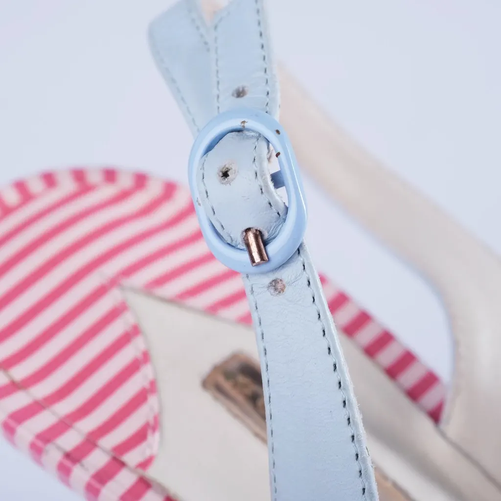 Unsigned Sophia Webster Jemima Crystal Pastel Slingback Sandals - '10s Pink Leather Good - Box View