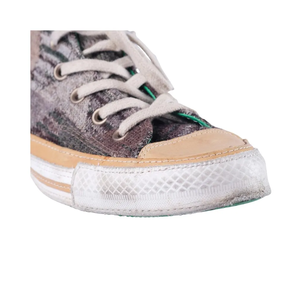 Missoni x Converse Chuck Taylor High-Top Sneakers - '10s MultiColor Canvas Good - Model View