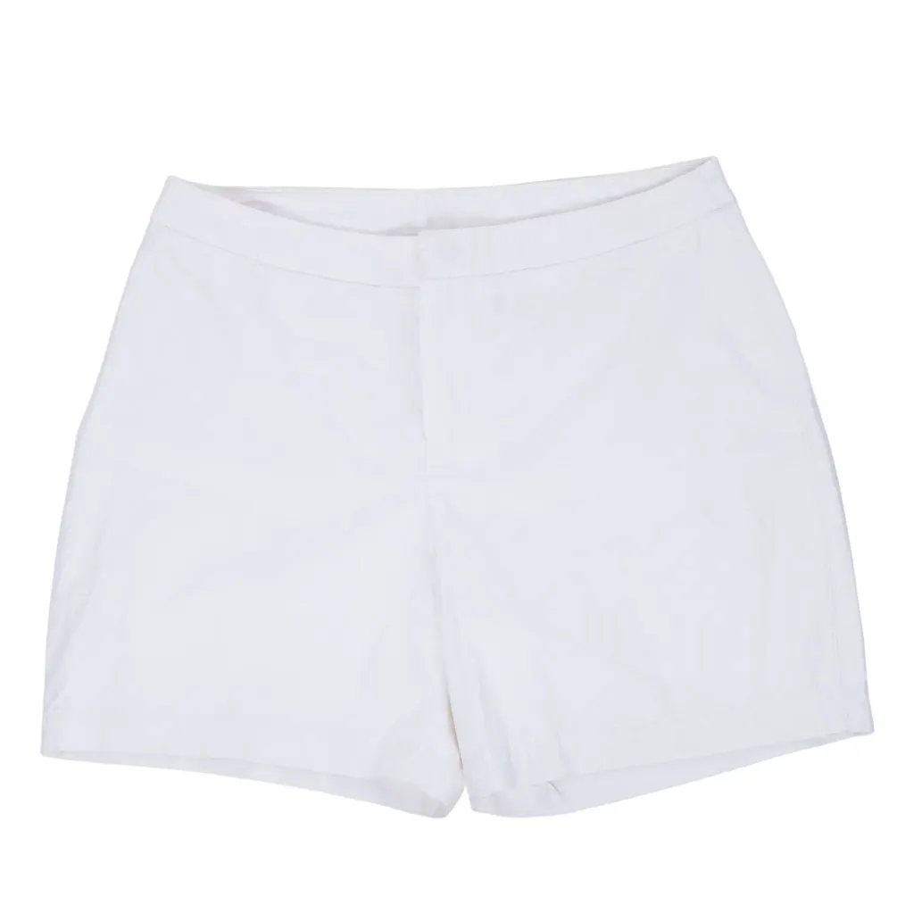 Gianfranco Ferré White Shorts - '90s White Good - Front View