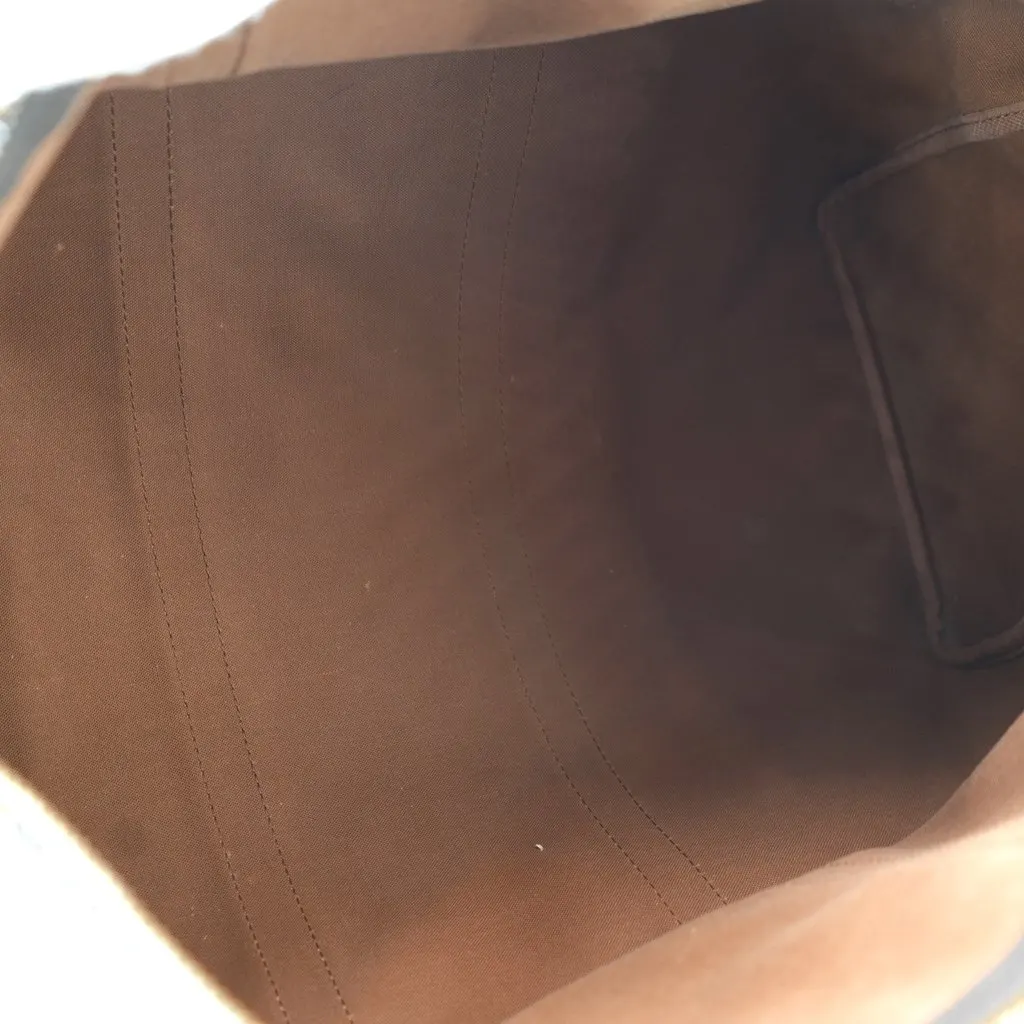 Louis Vuitton Luggage Vintage Keepall Brown Canvas Good - Box View
