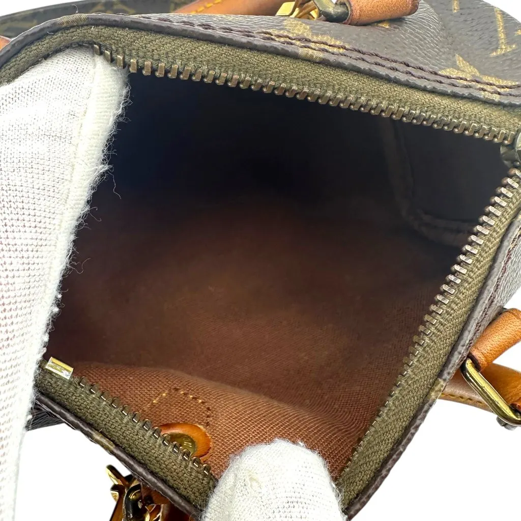 Gucci Hobos Vintage Stirrup Brown Canvas Good - Box View