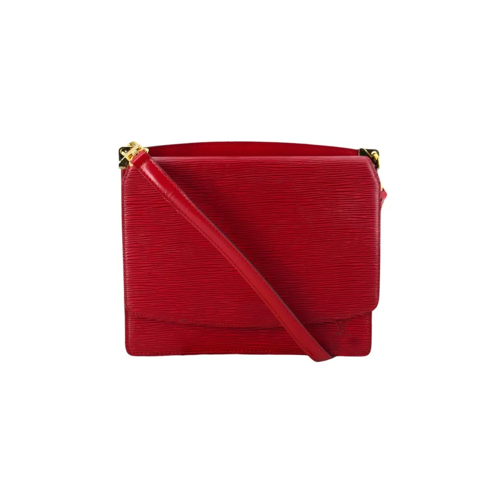 Louis Vuitton Crossbody Bag Vintage Grenelle MultiColor Leather Good - Inside View