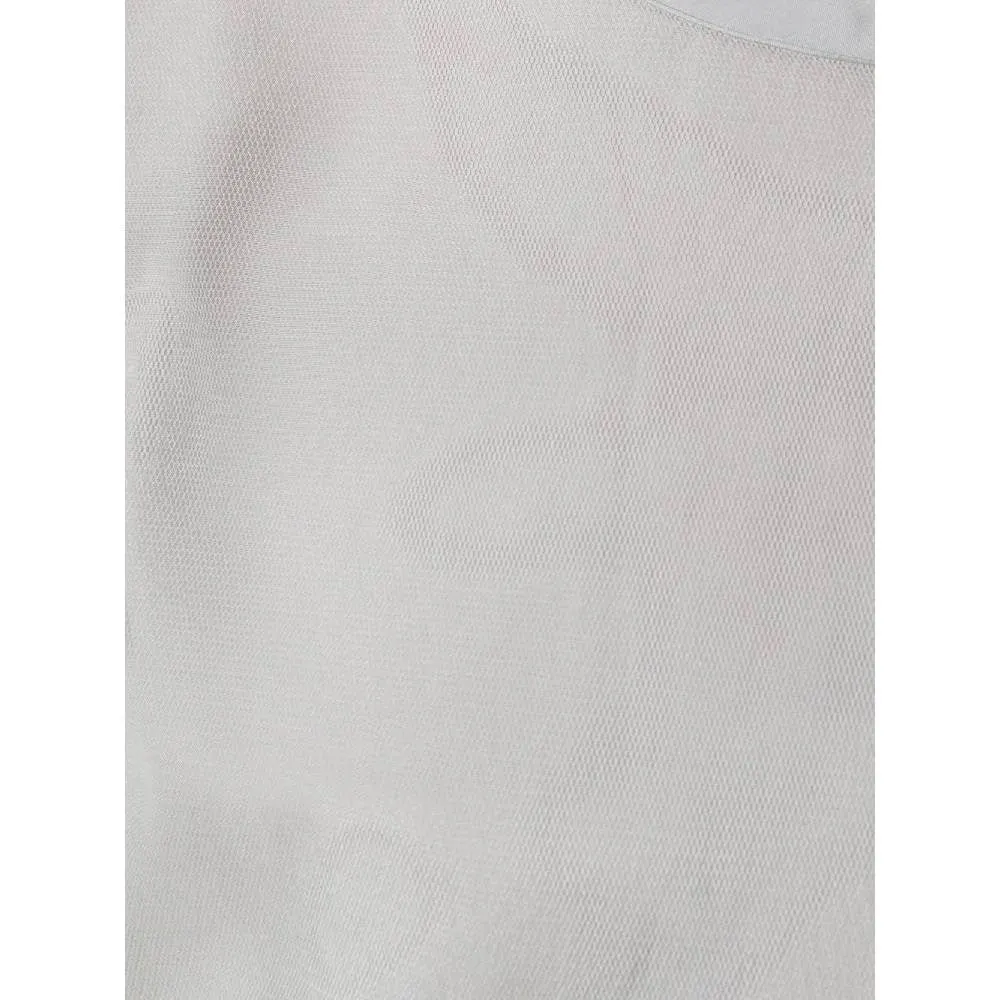 Comme des Garçons Grey Nylon Blouse - '90s Grey Good - Box View