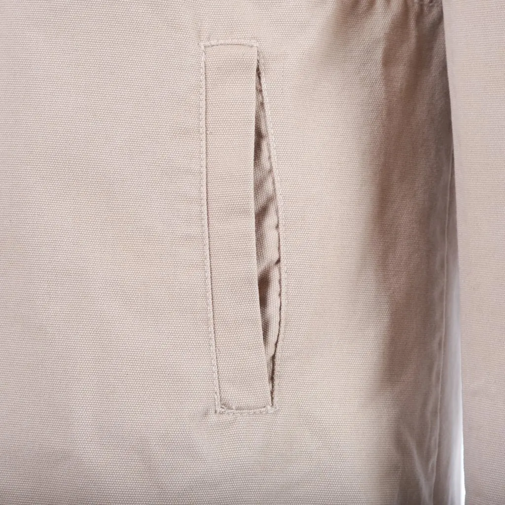 Dolce & Gabbana Beige Trench Coat With Back Graphic- '90s Beige Cotton Good - Box View