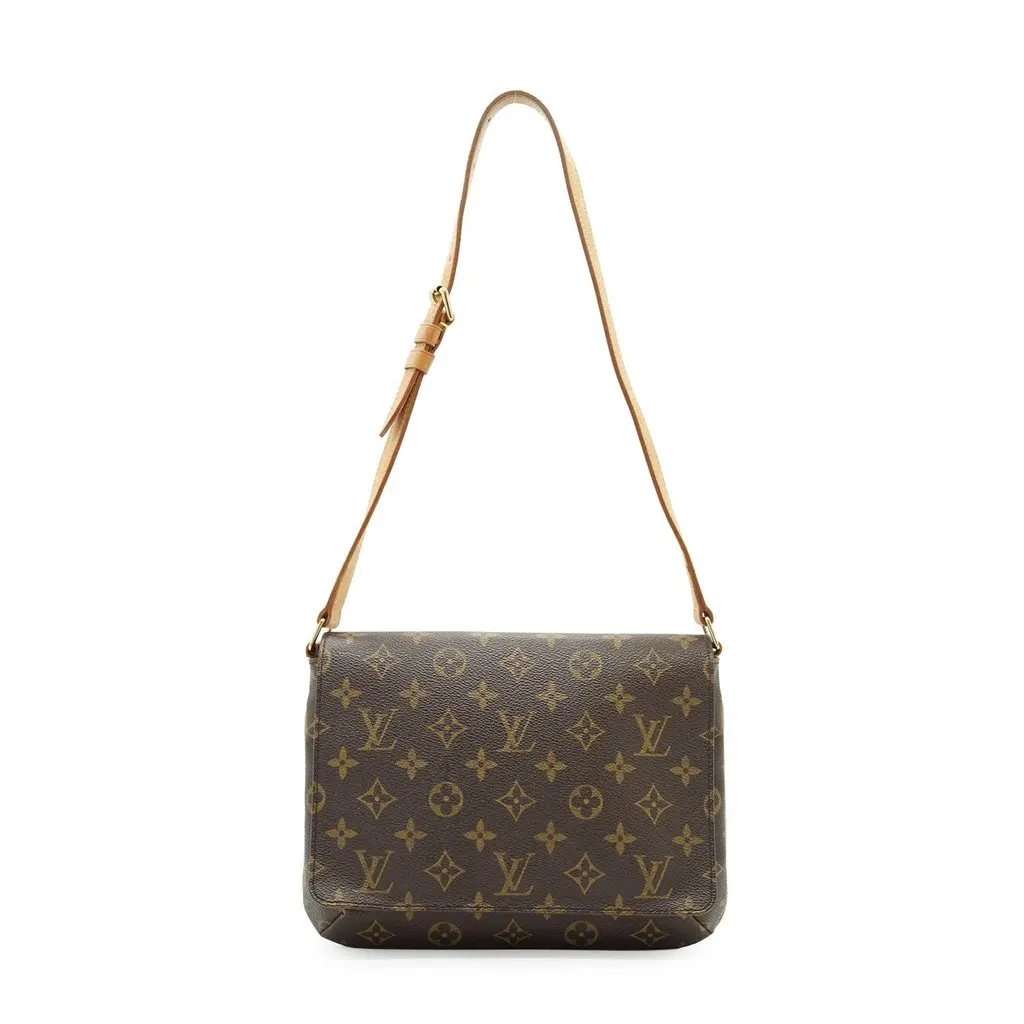 Louis Vuitton Shoulder Bag Vintage Musette Tango MultiColor Canvas Good - Front View