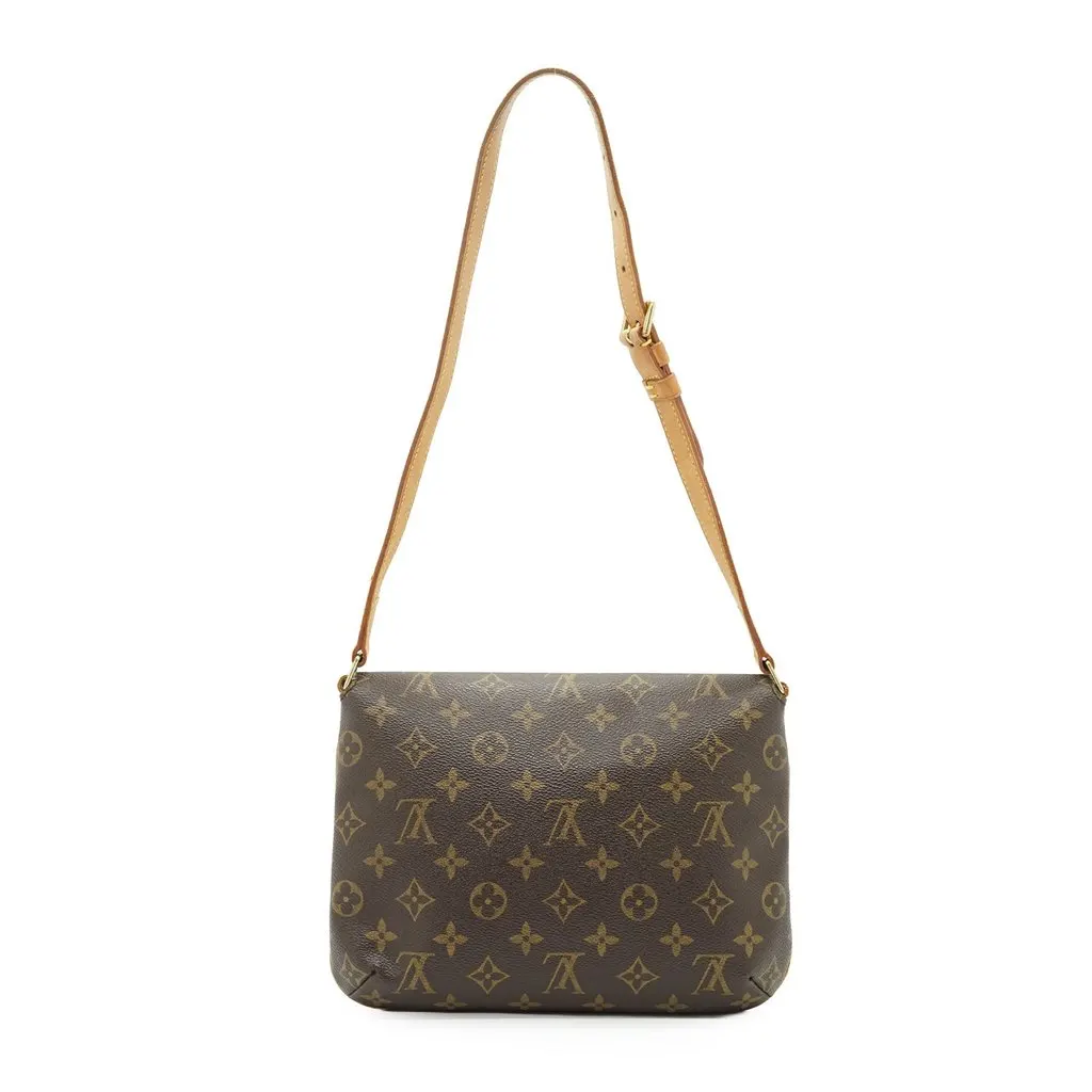 Louis Vuitton Shoulder Bag Vintage Musette Tango MultiColor Canvas Good - Back View