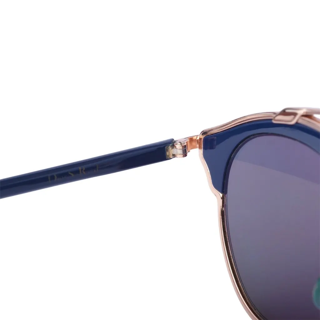 Dior Navy Blue/Two Tone DiorSoReal U5WZJ Aviator Sunglasses - '10s Navy Good - Box View