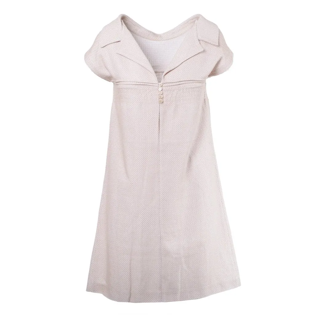 Miu Miu A-Line Shirt Dress - '10s Red Good - Front View