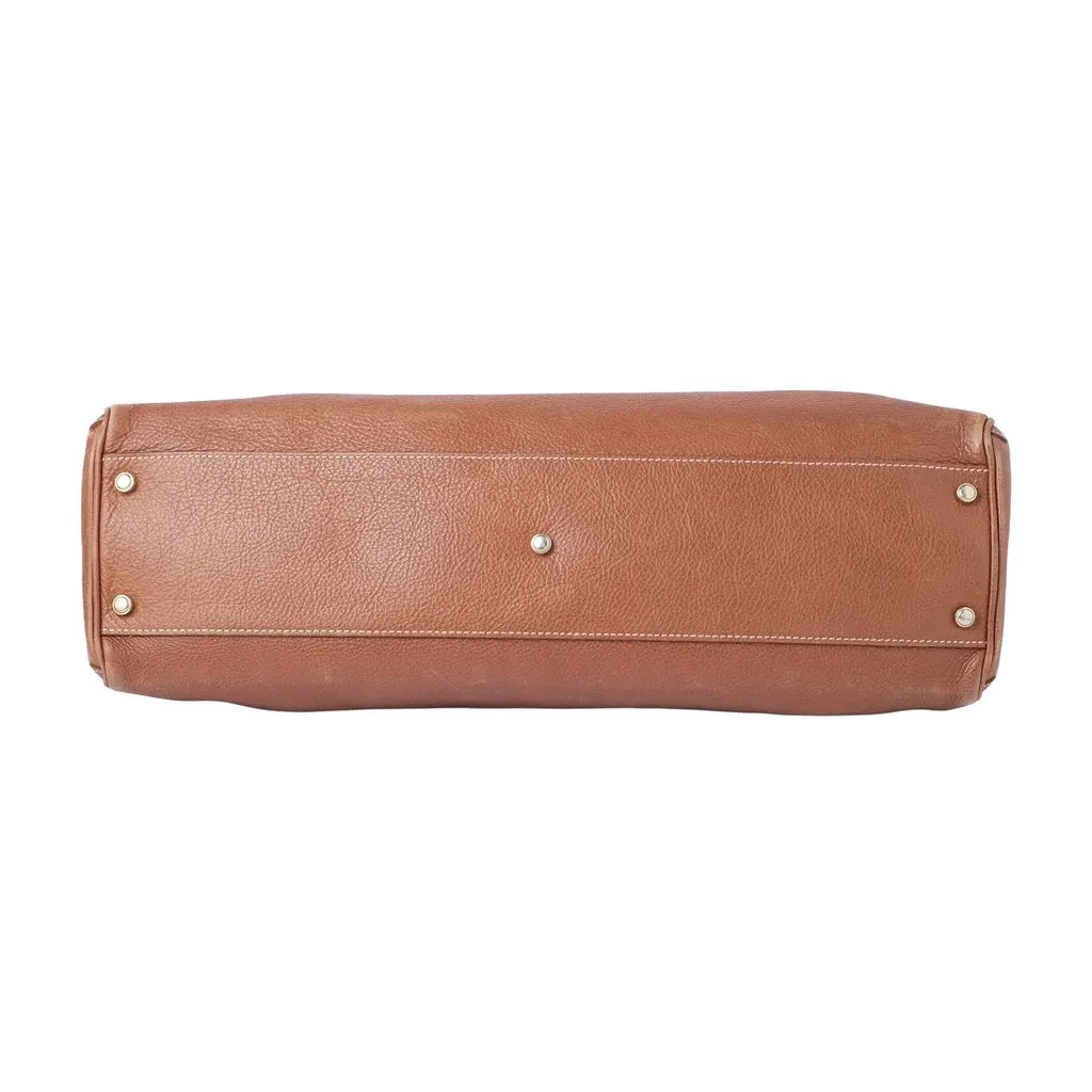 Cartier Brown Leather Medium Marcello de Cartier Bag -'10s Brown Leather Good - Model View