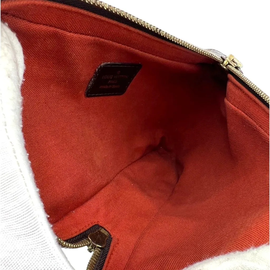 Louis Vuitton Shoulder Bag Geronimo Brown Canvas Good - Box View