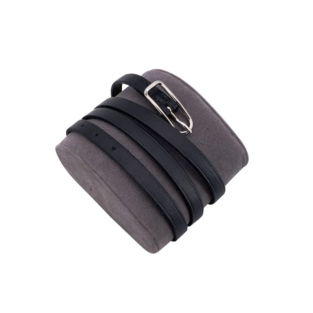 Hermes Bracelet Black Leather Good - Inside View