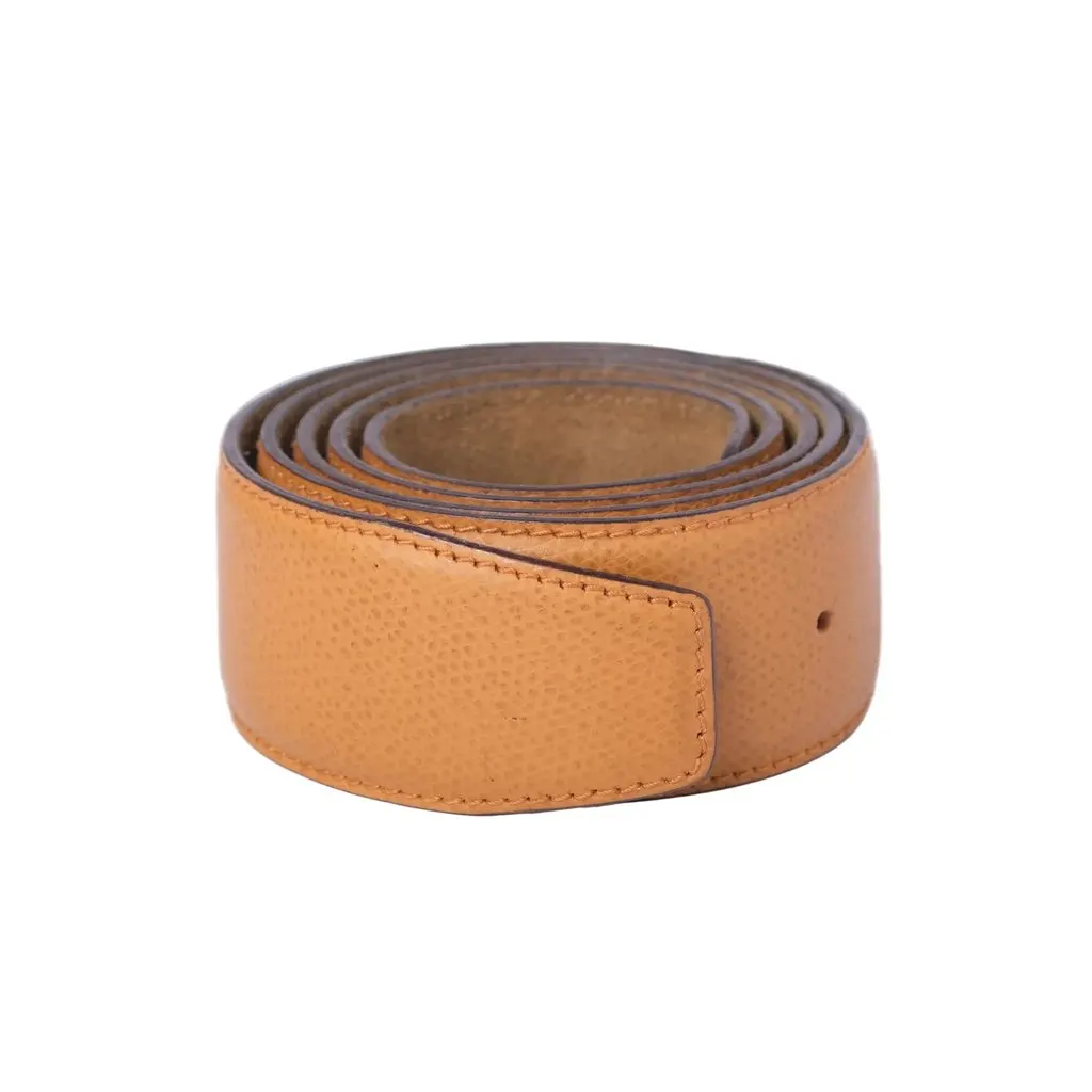Hermès Vintage Leather Belt Strap - '00s MultiColor Leather Good - Front View