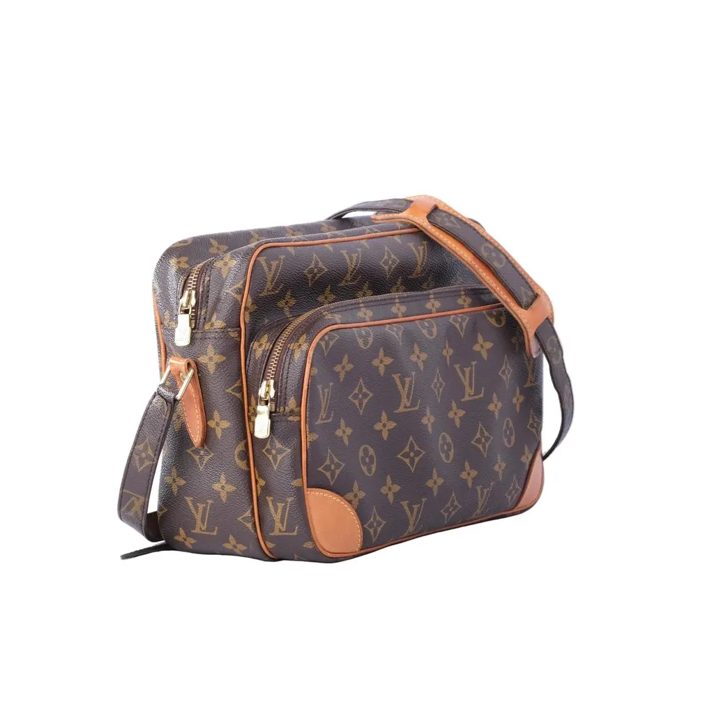 Louis Vuitton Monogram Canvas Nile GM Bag- '00s Brown Canvas Good - Inside View
