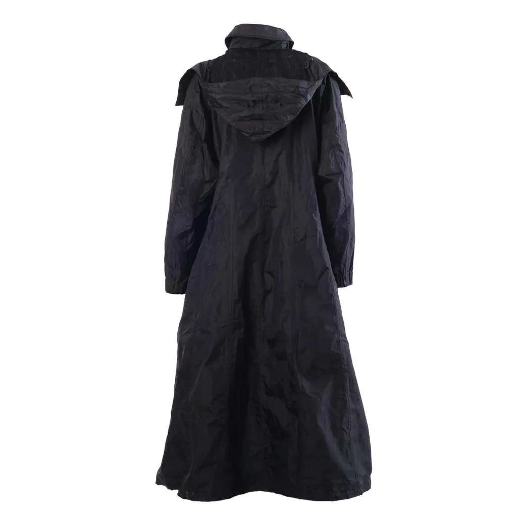 Issey Miyake Lightweight Flare Raincoat - '10s MultiColor Good - Inside View