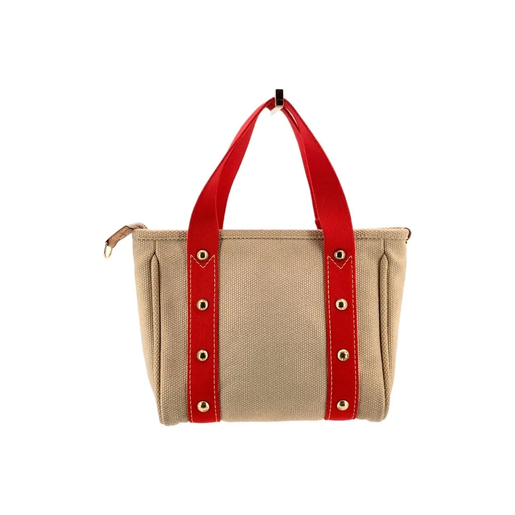 Louis Vuitton Handbag Antigua Beige Lace Good - Inside View