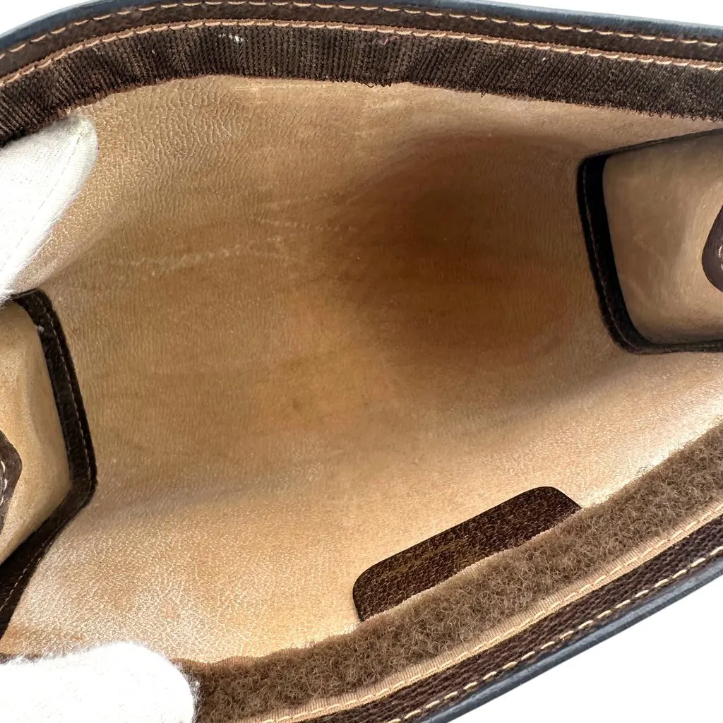 Gucci Clutch Bag Vintage Ophidia Beige Canvas Good - Box View