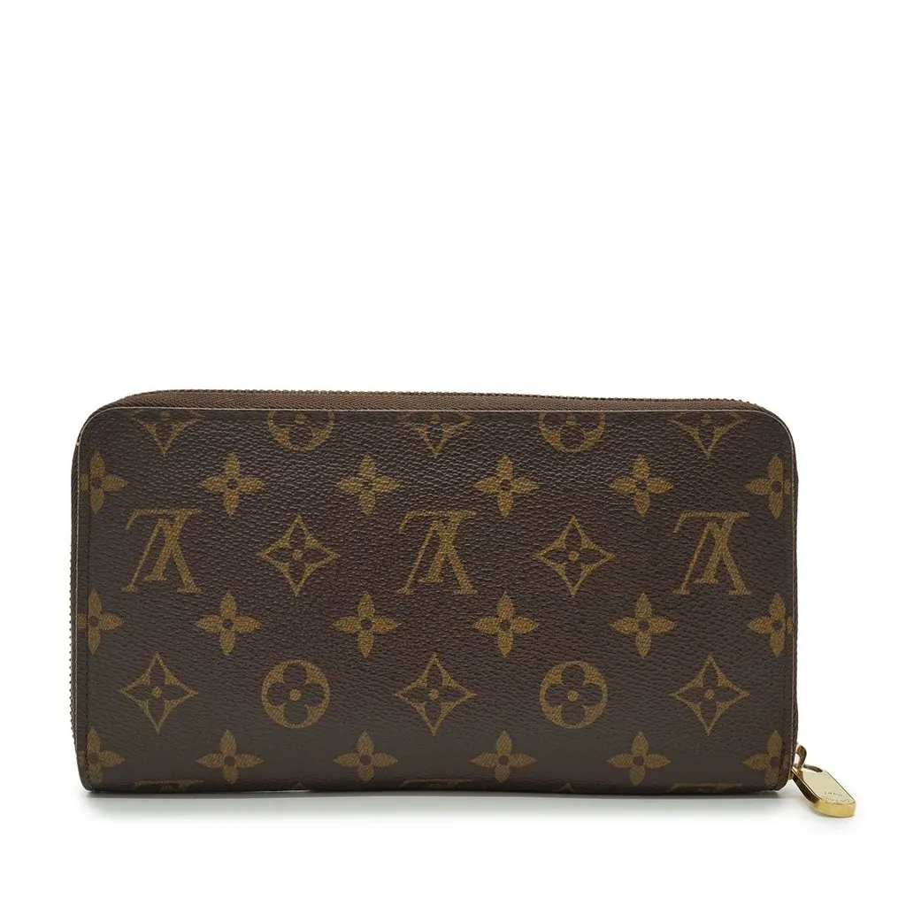 Louis Vuitton Wallet Brown Canvas Good - Back View
