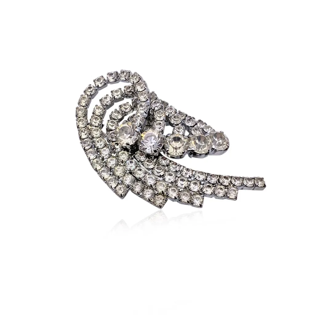 Dolce & Gabbana Brooch Silver Good - Back View