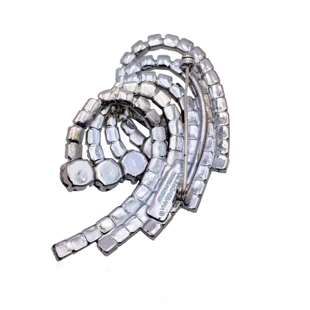 Dolce & Gabbana Brooch Silver Good - Inside View