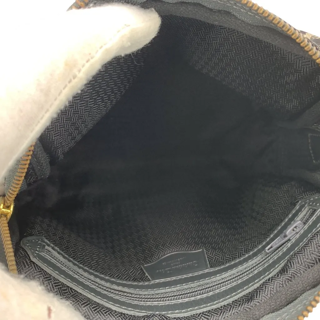 Dior Crossbody Bag Vintage Trotter Black Canvas Good - Box View