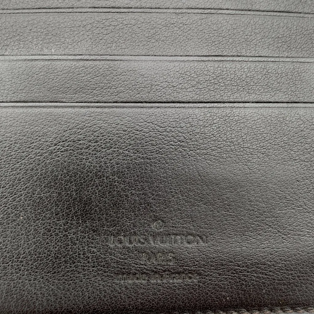 Louis Vuitton Wallet Black Canvas Good - Box View