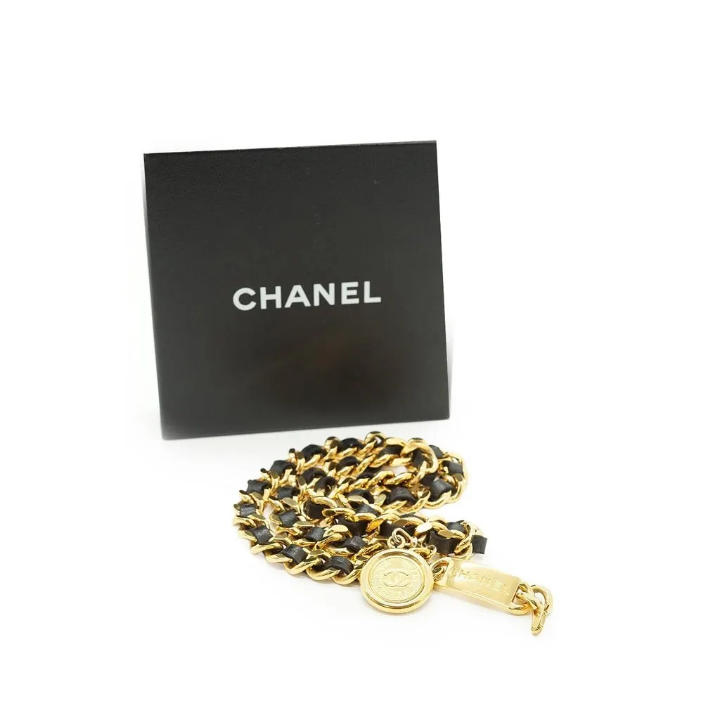 Chanel Belt Red Good - Back View