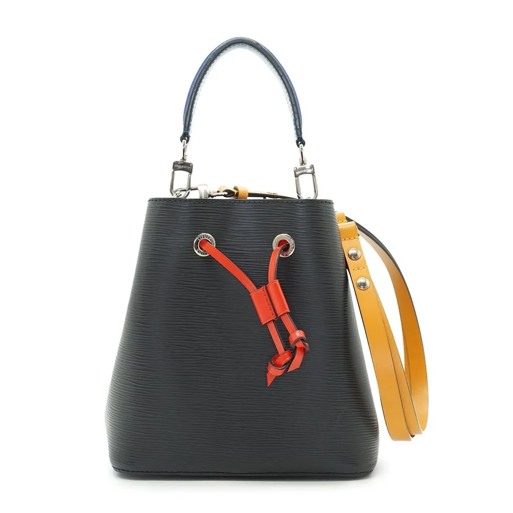 Louis Vuitton Shoulder Bag NeoNoe BB Black Leather Good - Front View