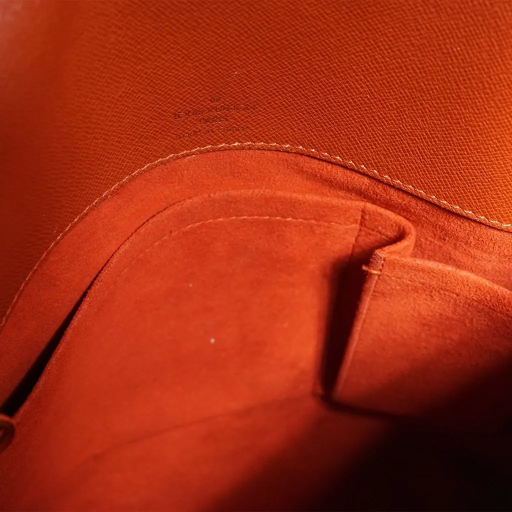 Louis Vuitton Shoulder Bag Vintage Musette Brown Canvas Good - Inside View