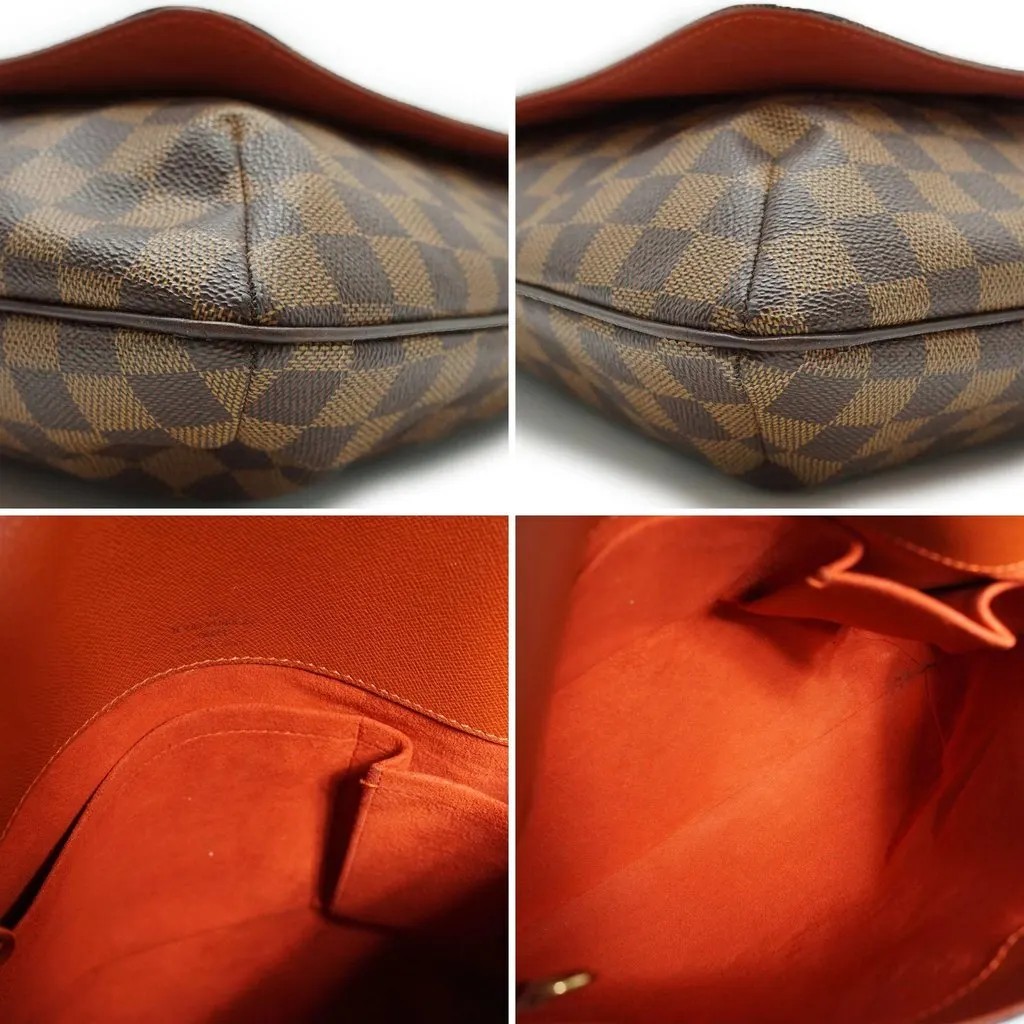 Louis Vuitton Shoulder Bag Vintage Musette Brown Canvas Good - Box View
