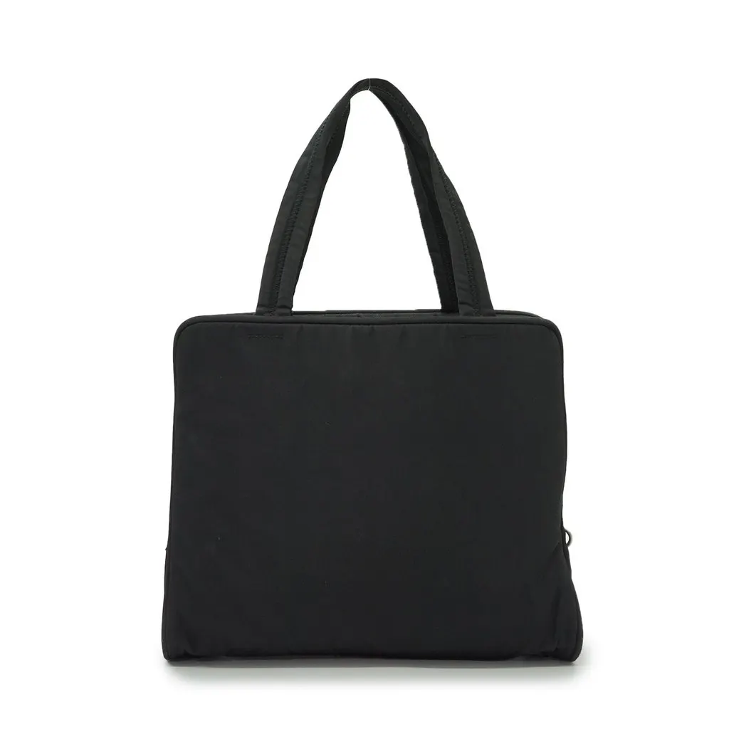 Prada Handbag Tessuto Black Good - Back View