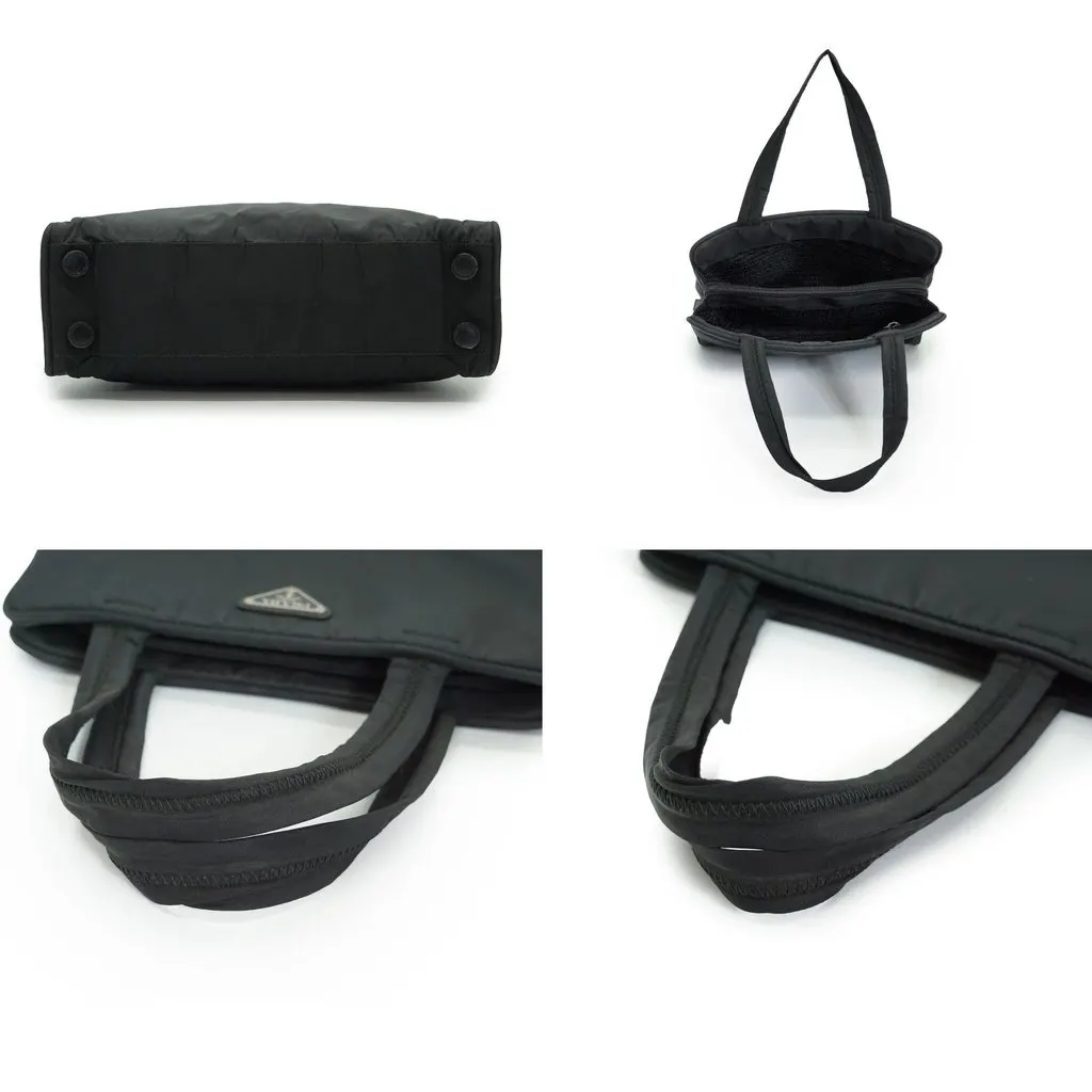 Prada Handbag Tessuto Black Good - Model View