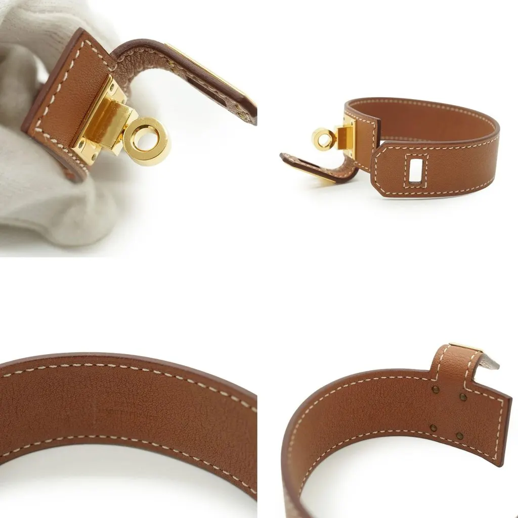 Hermes Bracelet Brown Leather Good - Inside View