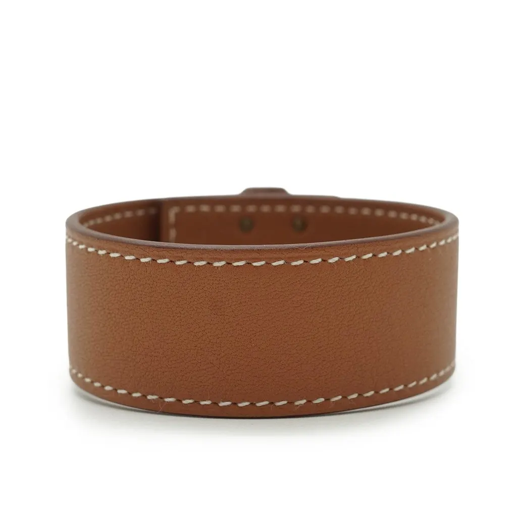 Hermes Bracelet Brown Leather Good - Box View