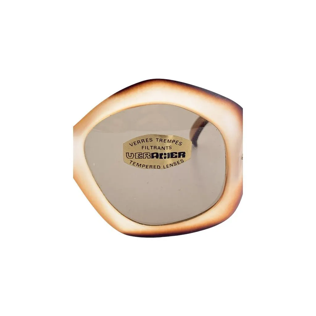 Unsigned Sunglasses Beige Good - Model View