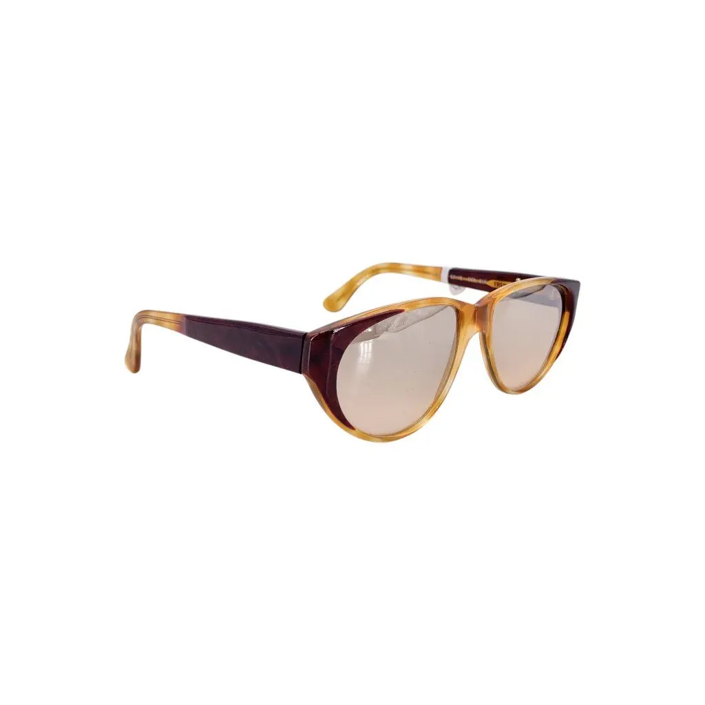 Trussardi Sunglasses Burgundy Good - Back View
