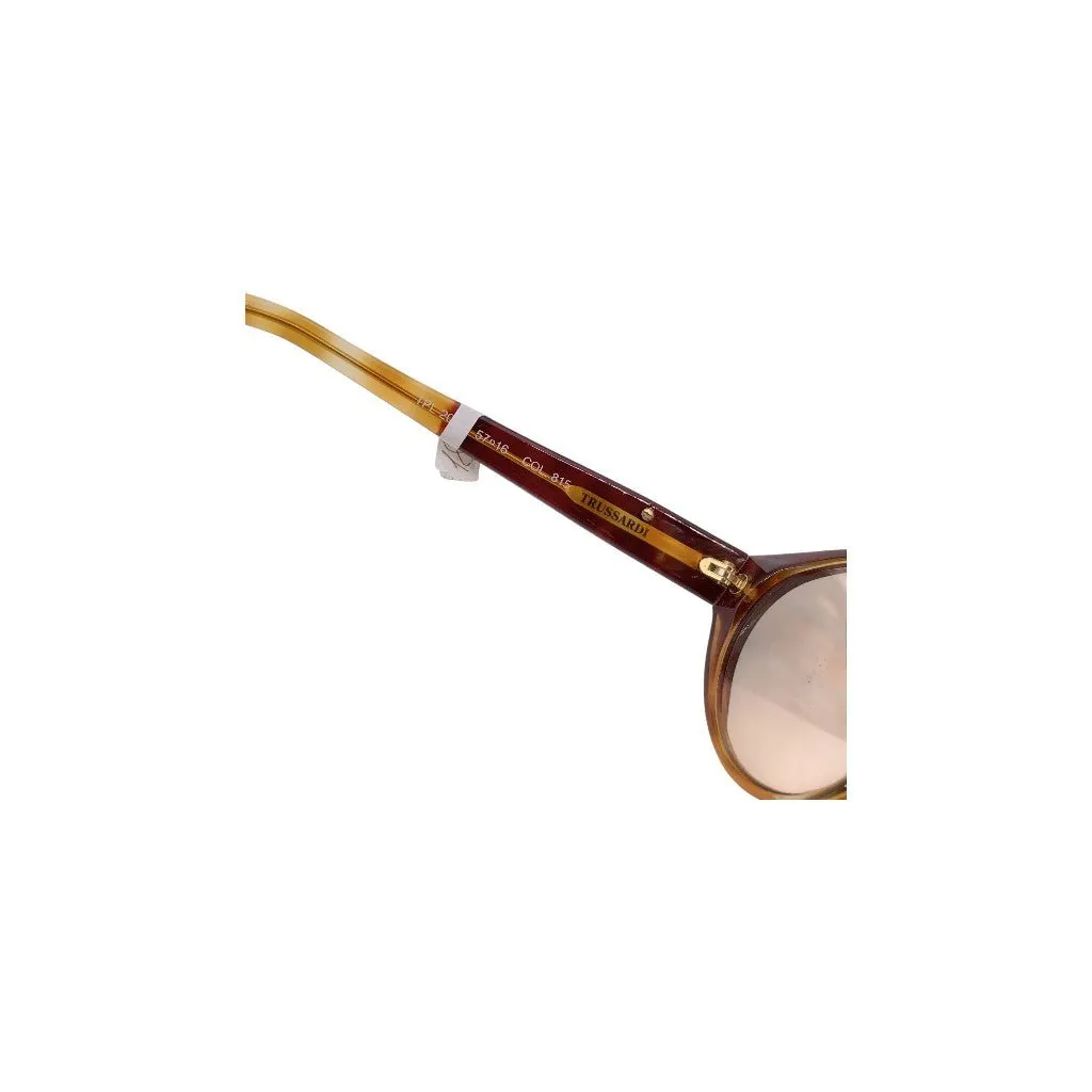 Trussardi Sunglasses Burgundy Good - Model View