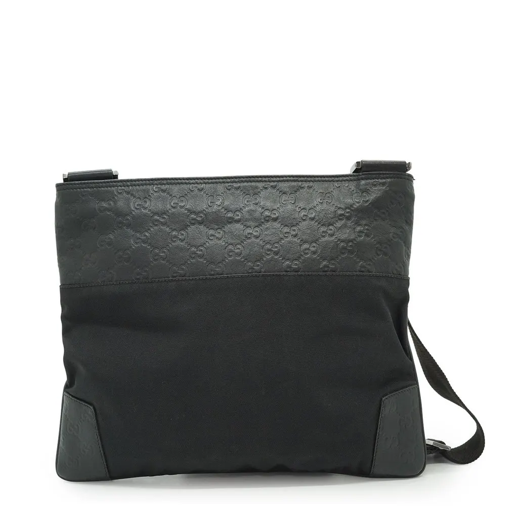 Gucci Crossbody Bag Monogram Black Good - Inside View