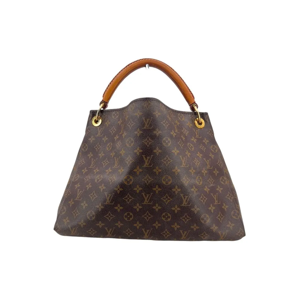 Louis Vuitton Bag Artsy Brown Canvas Good - Inside View