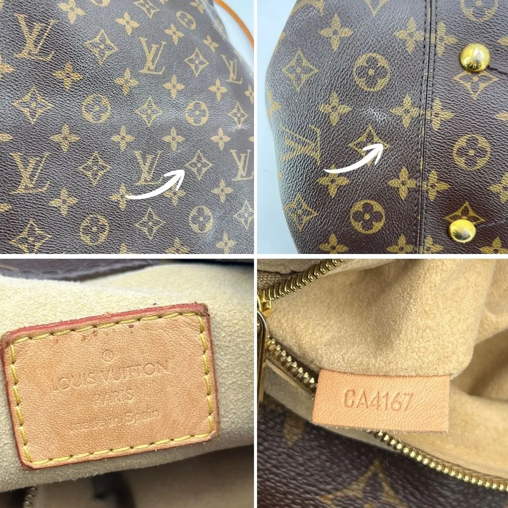 Louis Vuitton Bag Artsy Brown Canvas Good - Box View