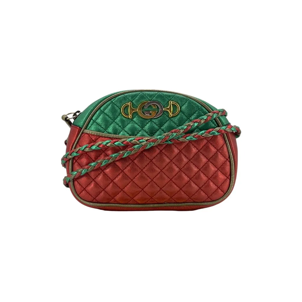 Gucci Crossbody Bag Zumi MultiColor Leather Good - Front View
