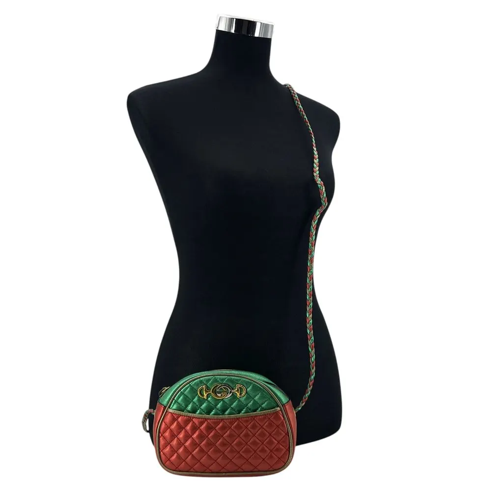 Gucci Crossbody Bag Zumi MultiColor Leather Good - Inside View
